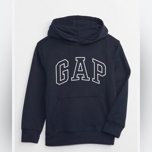 NWT Kids Navy Blue Vintage Soft Logon Gap Size Youth Large Hoodie
